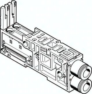 Płyta przyłączeniowa VMPAL-AP-20-QS5/16"-2 (561010) serii VMPAL - Festo