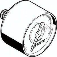 Manometr PAGN-40-145P-P10 (563734) serii PAGN - Festo