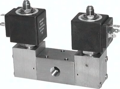 Elektrozawór 3/2 G 1/4" bistabilny, stal nierdzewna, 230 V AC