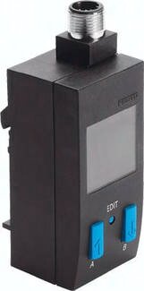 Czujnik ciśnienia SDE1-D10-G2-W18-L-PI-M12 (537021), Festo