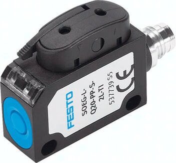 Czujnik optoelektroniczny SOEG-L-Q20-PP-S-2L-TI (537739), Festo 