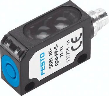 Czujnik refleksyjny SOEL-RT-Q20-PP-S-2L-TI (537735), Festo 