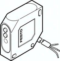 Czujnik refleksyjny SOEL-RTH-Q50-NA-K-3L (537778), Festo 