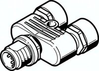 Złączka wtykowa NEDU-L2R1-V8-M12G5-M12G5, Festo