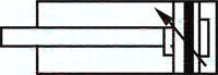 Siłownik ISO15552, D125x800, jednostronne tłoczysko ze stali nierdzewnej - Airtec