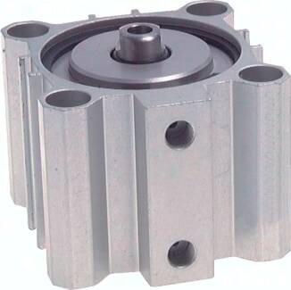 Siłownik dociskowy, dwustronnego działania, D100x100, z magnesem - Air-com