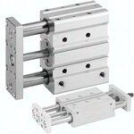 Siłownik z prowadnicami GPC-DA-020-0075-ST-BB (R402000251) - Aventics