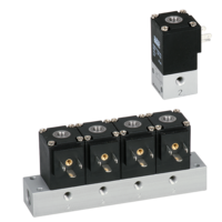 Blok elektrozaworów 3/2 M5 NZ, 24V DC, n=5