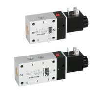 Zawór elektromagnetyczny 3/2 G1/8, 24V DC, 112, bistabilny z wtyczką