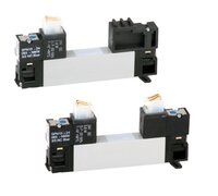 Elektrozawór 2x3/2 NO, 24VDC, powrót powietrzem