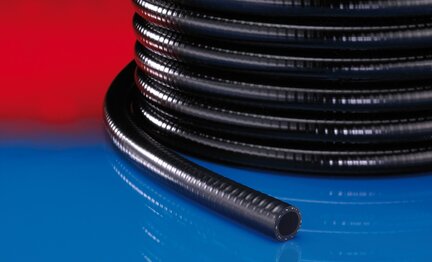 Wąż PVC, wąż ciśnieniowy wzmocniony oplotem z tkaniny NORFLEX® PVC 440 średnica wewn. 8 mm dł. 50 m