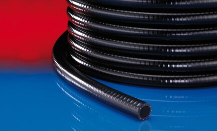 Wąż PVC ciśnieniowy wzmocniony oplotem z tkaniny NORFLEX® PVC 440 średnica wewn. 4 mm dł. 50 m