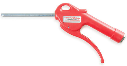 Pistolet do przedmuchu SafetyAirBoy® dysza prosta 100mm, 2,0 bar