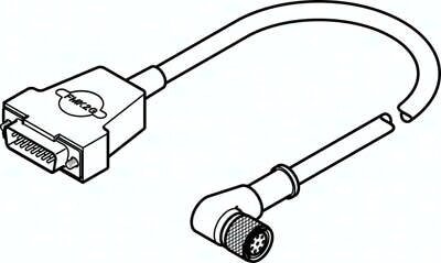 Kabel enkodera NEBM-M12W8-E-5-N-R3G8 (5213423) serii NEBM - Festo