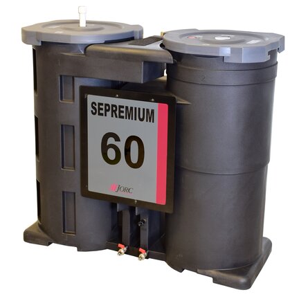 Separator woda-olej SEPREMIUM 60 PG, max. wydajność sprężarki 60 m3/min.