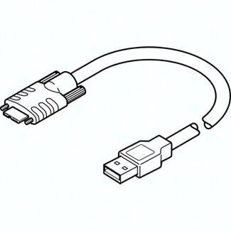 Kabel łączący NEBC-U7G10-KS-5-N-S-U5G9 (8072582) serii NEBC - Festo