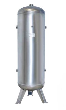 Zbiornik ciśnieniowy pionowy 24 litrów, 11 bar, stal nierdzewna, AISI 304 - CSC Baglioni