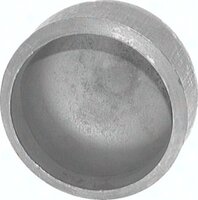 Zaślepka hamburska, 406,4x3,0mm, DIN 28011/2617, stal nierdzewna