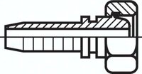 Złącze hydrauliczne do węży, DKM (proste), M30x1,5