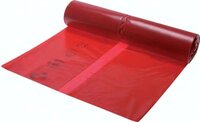 Worek na smieci, 120l, czerwony, 25-el, LD-PE, 40µm (Typ 60)