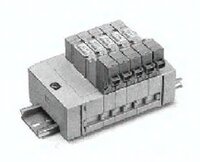 Płyta przyłączeniowa wielokrotna do szyny DIN, 2-pozycje SS5Y5-45-02D-C6, SMC