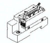 Płyta końcowa strona D SV1000-51D1-34A-00, SMC
