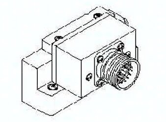 Płyta końcowa strona D do Multipin SV1000-51D-32AR-C8, SMC