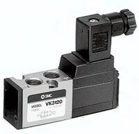 Płyta przyłączeniowa 2-pozycje do elektrozaworów VK3000 EVV5K3-20-02-00F SMC