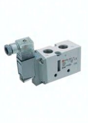 Elektrozawór 5/3 w poł. środkowym odcięty VF5323K-4YO1-03F SMC