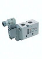 Elektrozawór 5/3 w poł. środkowym odcięty VF3333K-4YO1-02F SMC
