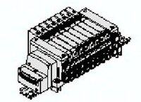 Zestaw montażowy do szyny DIN VVQC2000-57A-T SMC