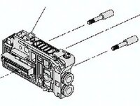 Płyta przyłączeniowa indywidualna VVQC4000-1B-S-03F SMC