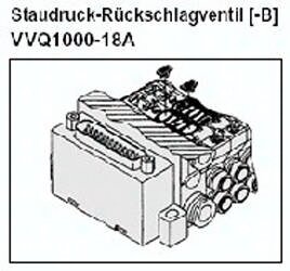 Zawór zwrotny VVQ1000-18A SMC