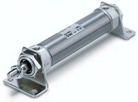 Siłownik okrągły z jarzmem i magnesem CDM2T32-200Z SMC