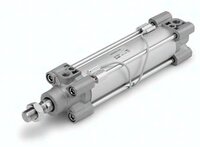 Siłownik ISO15552 z tuleją okrągłą z łapami i magnesem C96SDL63-320 SMC