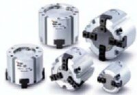 Chwytak 3-szczękowy równoległy, z osłoną pyłoszczelną MHSHJ3-40DF - SMC
