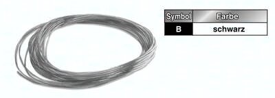 TIUB05B-100 SMC Polyurethan-Schlauch, schw