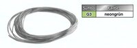 TIUB01G3-100 SMC Polyurethan-Schlauch, neon