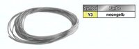 TIUB01Y3-100 SMC Polyurethan-Schlauch, neon