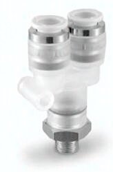 KPQU10-02 SMC Y-Verzweigung mit Gewinde