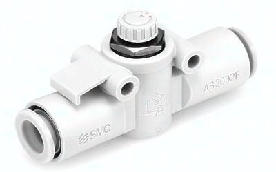 Zawór dławiąco-zwrotny przewodowy wtykowy AS3002F-11 - SMC