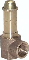 Zawór bezpieczeństwa kątowy TÜV G 3/4 (GW), 12,0 bar, do glikolu
