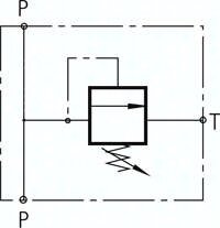 Zawór ogranicznika cisnienia Bosch-Rexroth G 1/4",400 bar/50 l/min