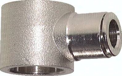 Zawór mini sterowany dźwignią 4/2 G 1/4 - 10, złączki wtykowe