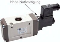 Elektrozawór 3/2 G 1/2 (NC), 24 V DC