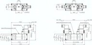 Elektrozawór ISO 2 5/3, w poł. środkowym odcięty, 115 V AC