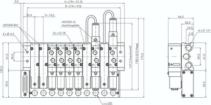 Kabel przyłączeniowy Multipol, 3 m - YPC