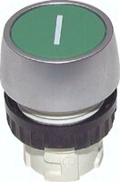Przycisk kryty czerwony z białym okręgiem do zaworów T 22, otwór D22.5 mm