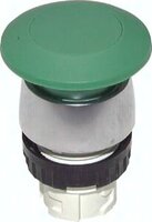Przycisk grzybkowy czarny do zaworów T 22, otwór D22.5 mm