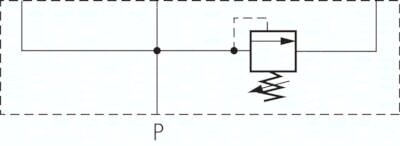 Element wejsciowy z zaworem redukcyjnym cisnienia